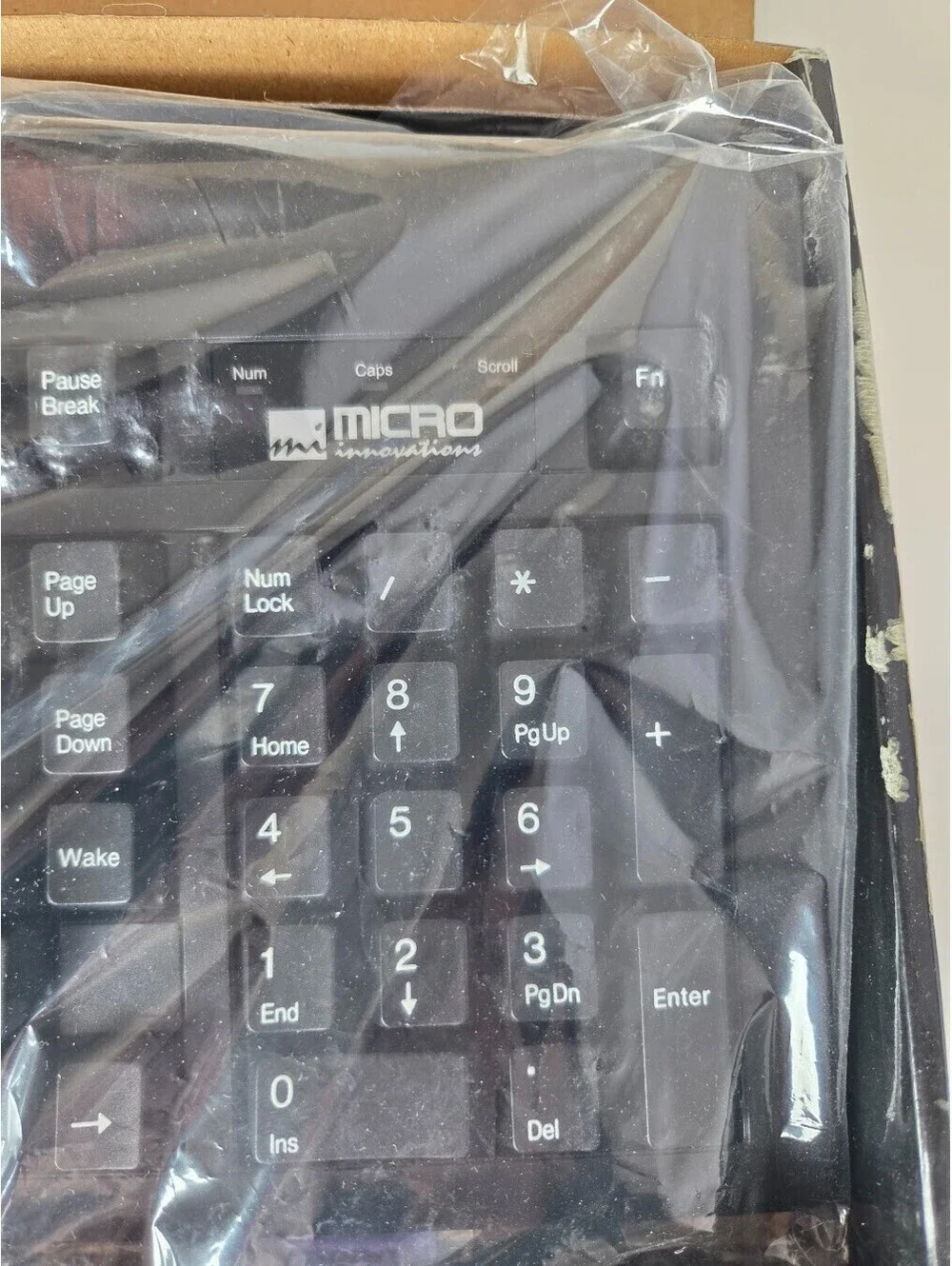 Micro 108-Key Windows Keyboard Boxed PS2 Vintage Turbo Control ACPI Keys